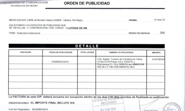 Gastos millonarios edición 2019