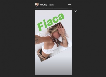 Flor Peña dio los buenos días, hizo fiaca desde la cama y estalló Instagram