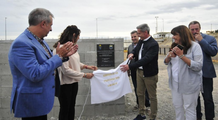 Arcioni inauguró obras financiadas por el bono provincial
