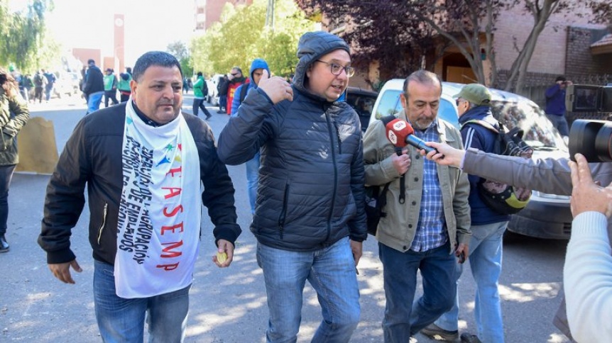 Baudino apuntó contra Quiroga: “Esto es una persecución, me quieren sacar del gremio”