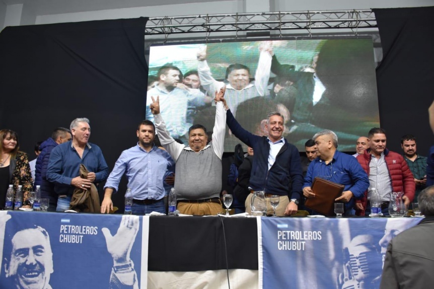Fuerte respaldo de Petroleros a la gestión de Loma Ávila y guiños para Arcioni