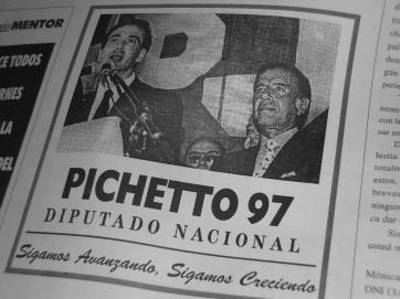 Pichetto y sus inicios en la política
