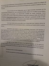 Compra dudosa en San Patricio del Chañar
