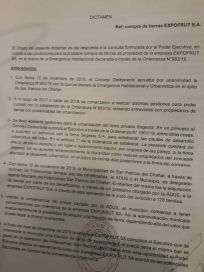 Compra dudosa en San Patricio del Chañar