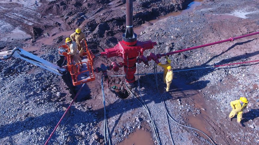 YPF informó el cese definitivo del fuego en el pozo de gas de Vaca Muerta