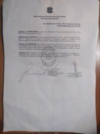 Compra dudosa en San Patricio del Chañar