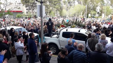 Masivo último adiós a Horacio 