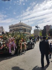 Masivo último adiós a Horacio 