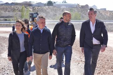 Cedió el asfalto de la ruta que visitó Dietrich la semana pasada