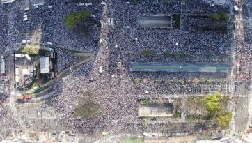 Macri tuvo su gran acto y dijo que “así se forman las revoluciones, con pequeñas rebeliones