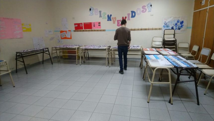 A una hora del cierre, votó el 70% del padrón