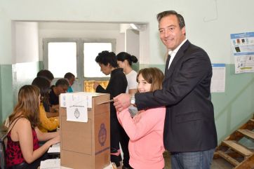 Los candidatos patagónicos pasaron por las urnas