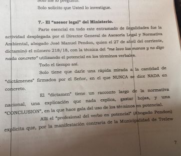 Revuelo por el regreso oficial de un exfuncionario denunciado al ministerio de Ambiente