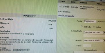 Revuelo por el regreso oficial de un exfuncionario denunciado al ministerio de Ambiente