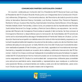Y se fue la segunda: Gioja recibió a la conducción del PJ para sellar la unidad