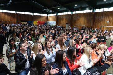 Belloni asumió su cuarto mandato y presentó a su Gabinete