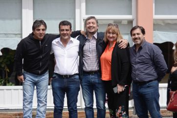 Cumbre de intendentes del Frente de Todos con Alicia y Máximo