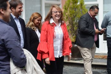 Cumbre de intendentes del Frente de Todos con Alicia y Máximo