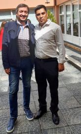Máximo con un pie en Buenos Aires y otro en Santa Cruz