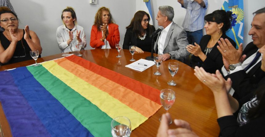 Histórico: Provincia implementó la Ley de Cupo Trans