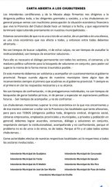 Intendentes de Chubut al Frente piden dialogar y dejar de lado las confrontaciones