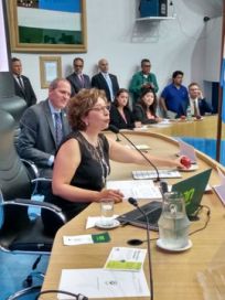 Arabela inició las sesiones con siete puntos claves y polemizó por el impacto de Vaca Muerta