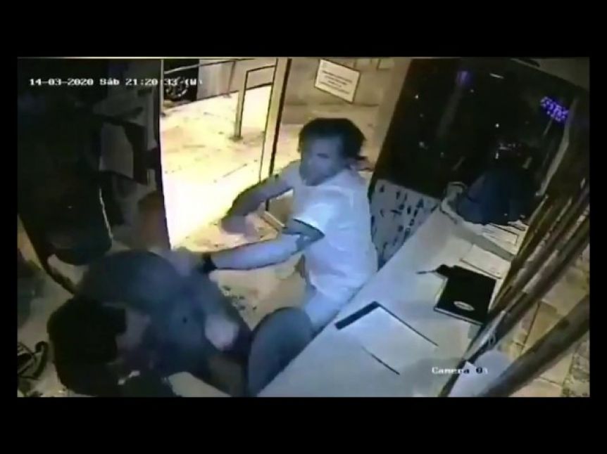 Habló Gustavo Granucci, el guardia de seguridad atacado por Miguel Ángel Paz