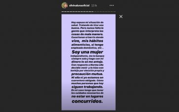 El descargo de Silvina Luna luego de ser criticada por haber hecho trabajar a su empleada con barbijo