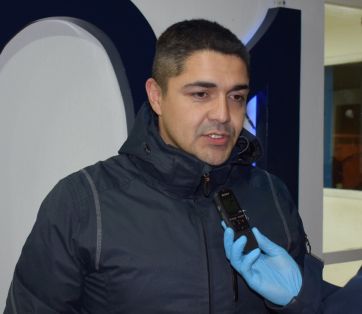Álvarez y De La Torre sobrevolaron Gallegos para fiscalizar cumplimiento de la cuarentena
