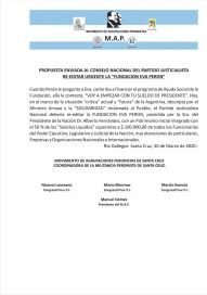 Promueven la vuelta de la Fundación Eva Perón con salarios de funcionarios nacionales