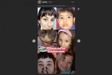 Jimena Barón se cortó el pelo y sus seguidores compartieron los flequillos fallidos