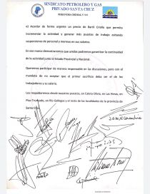 Vidal junta voluntades y marca la cancha en la disputa por la crisis petrolera