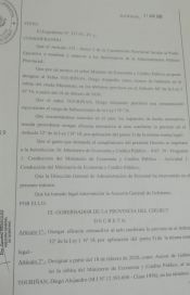 Desembarcó un comodorense en el equipo económico para intentar ordenar las cuentas