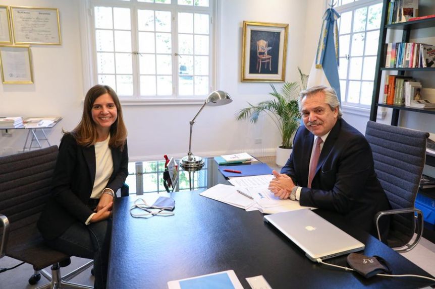 Fernanda Raverta queda a cargo de ANSES