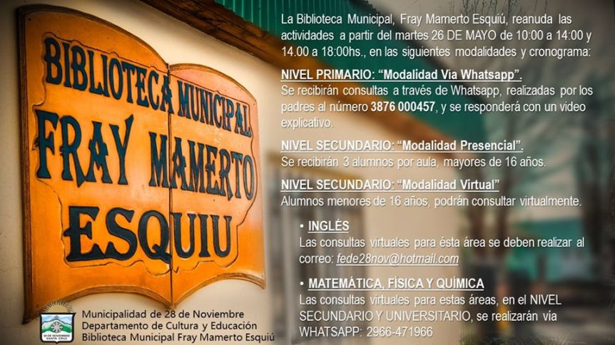 Tensión con Provincia tras la decisión un Municipio de reanudar algunas clases presenciales