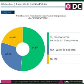 Encuesta: preocupaciones, economía y cuarentena en Neuquén