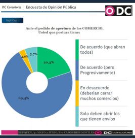 Encuesta: preocupaciones, economía y cuarentena en Neuquén