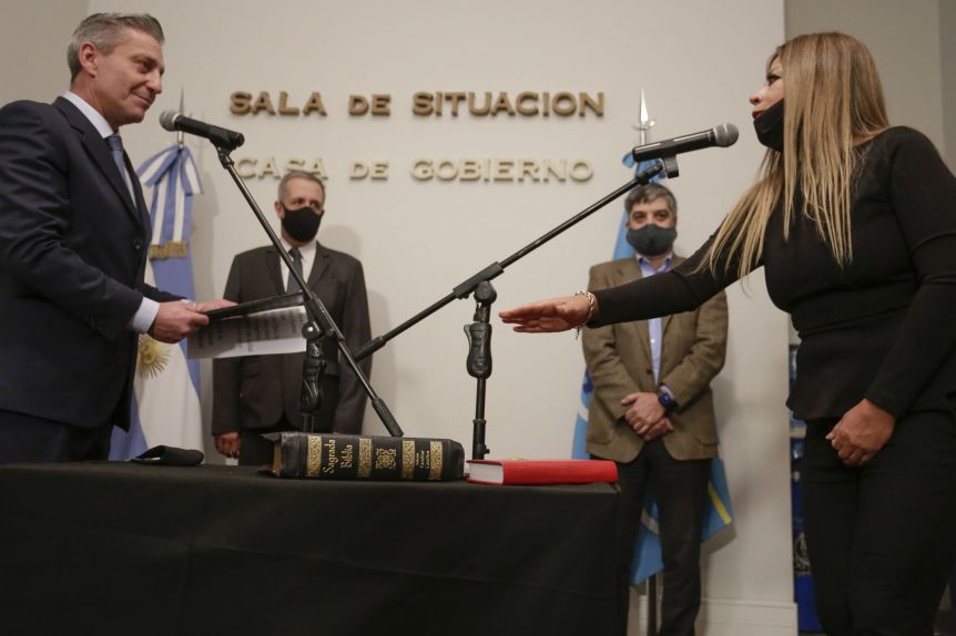 Con un guiño del gremio, asumió Gelvez en Vialidad