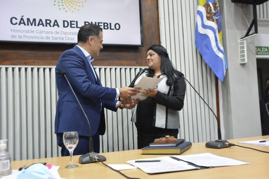Juró Patricia Moreyra como diputada en reemplazo de Michudis