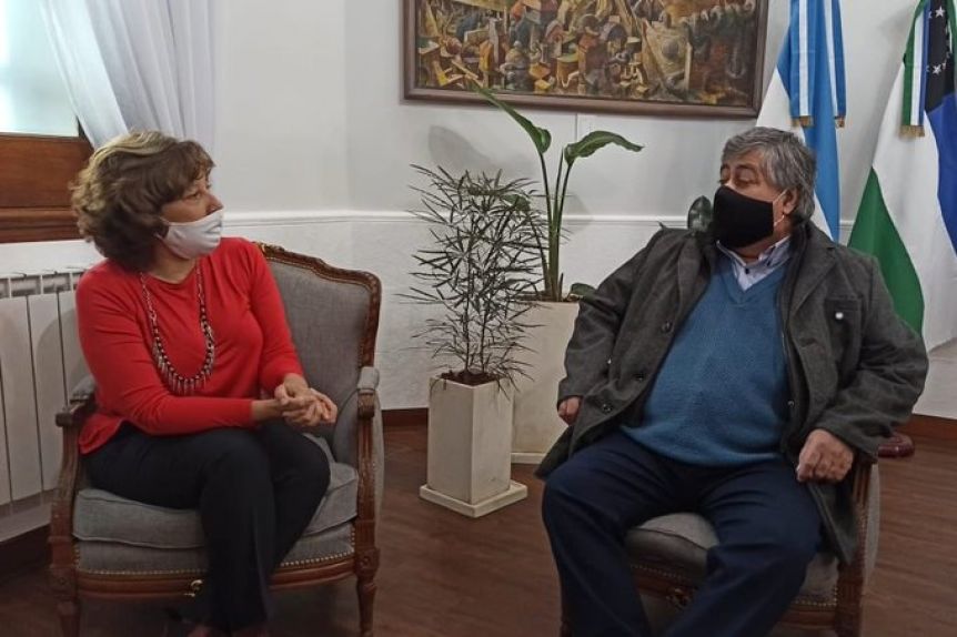 Carreras recibió a dirigentes del interior en Casa de Gobierno
