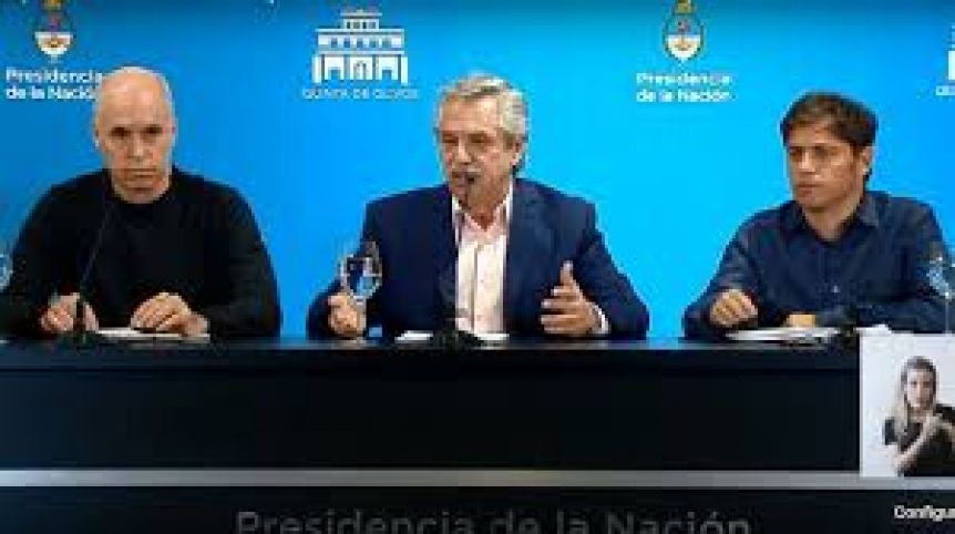 Con contagios en ascenso, Alberto, Kicillof y Larreta tomarán el viernes la decisión final