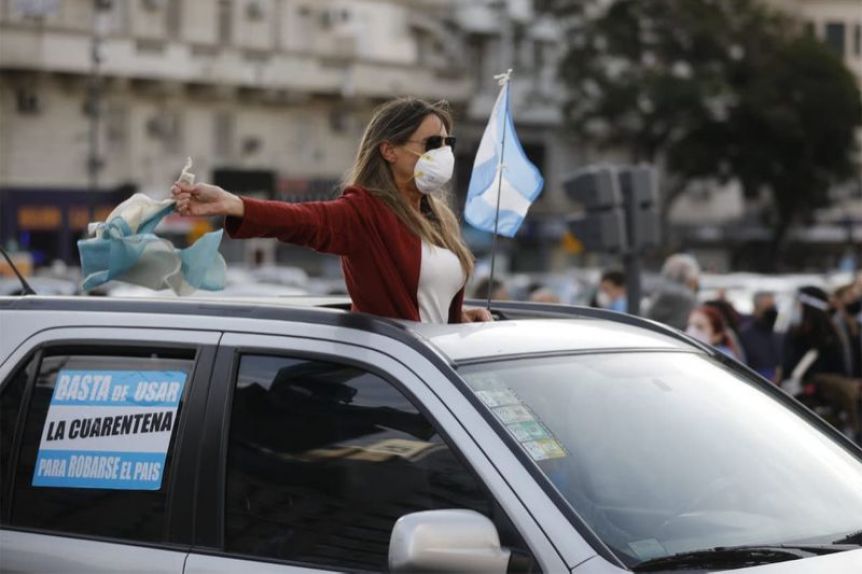 Marcha 17A: amplia convocatoria en diversas localidades de la región