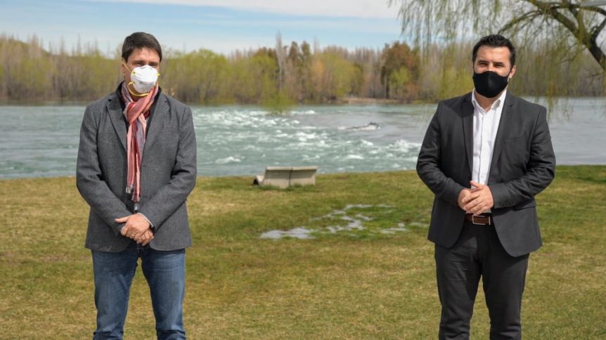 Affronti arribó a Neuquén y mantuvo un encuentro con Martínez
