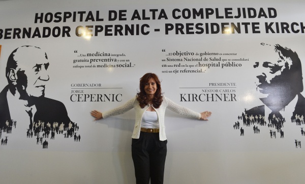 CFK inauguró obras en El Calafate