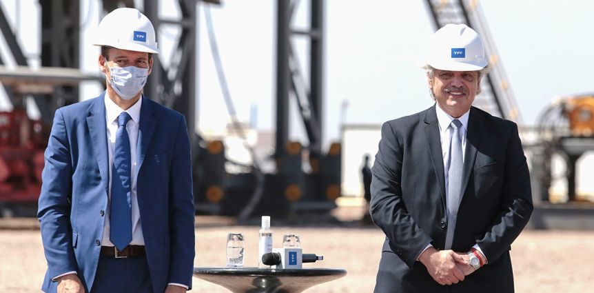Gutiérrez aprovechó la visita de Fernández y ratificó la concreción de cuatro obras troncales