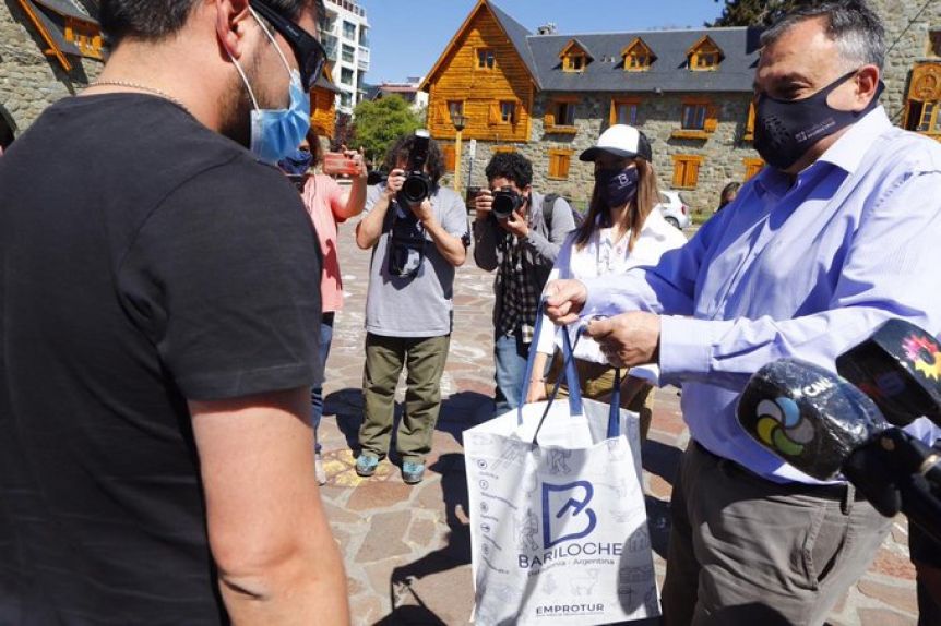 Prueba piloto: cómo fue la llegada de los primeros turistas a Bariloche