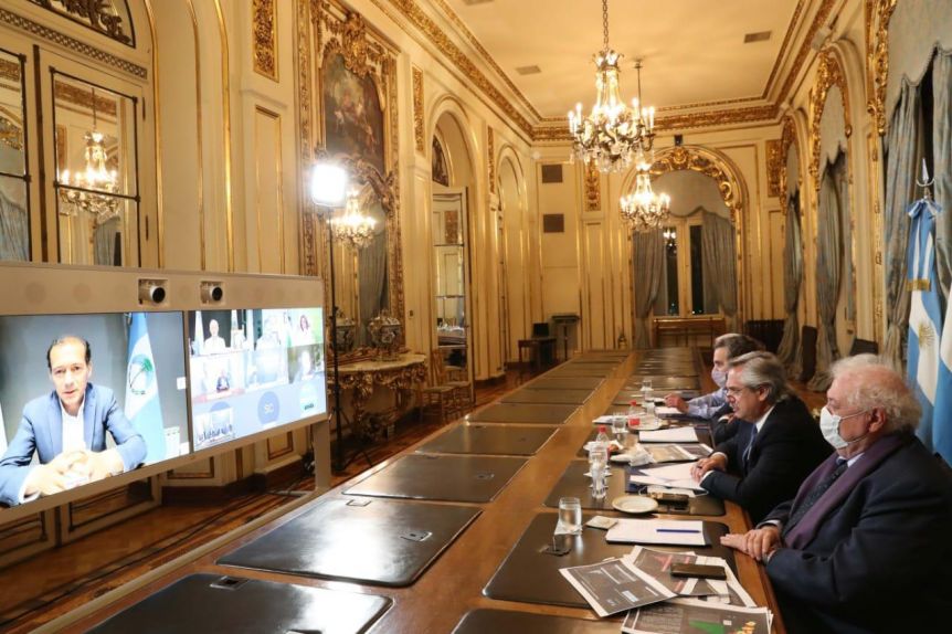 Gobernadores patagónicos analizaron con el Presidente las nuevas medidas sanitarias