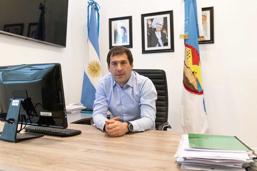 Luque volvió al Municipio tras ser dado de alta