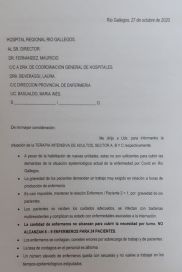 Crisis en el Hospital de Río Gallegos: renunciaron las autoridades de Enfermería