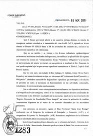 Flexibilización cero: ante el sostenimiento de casos, cuatro localidades seguirán en aislamiento